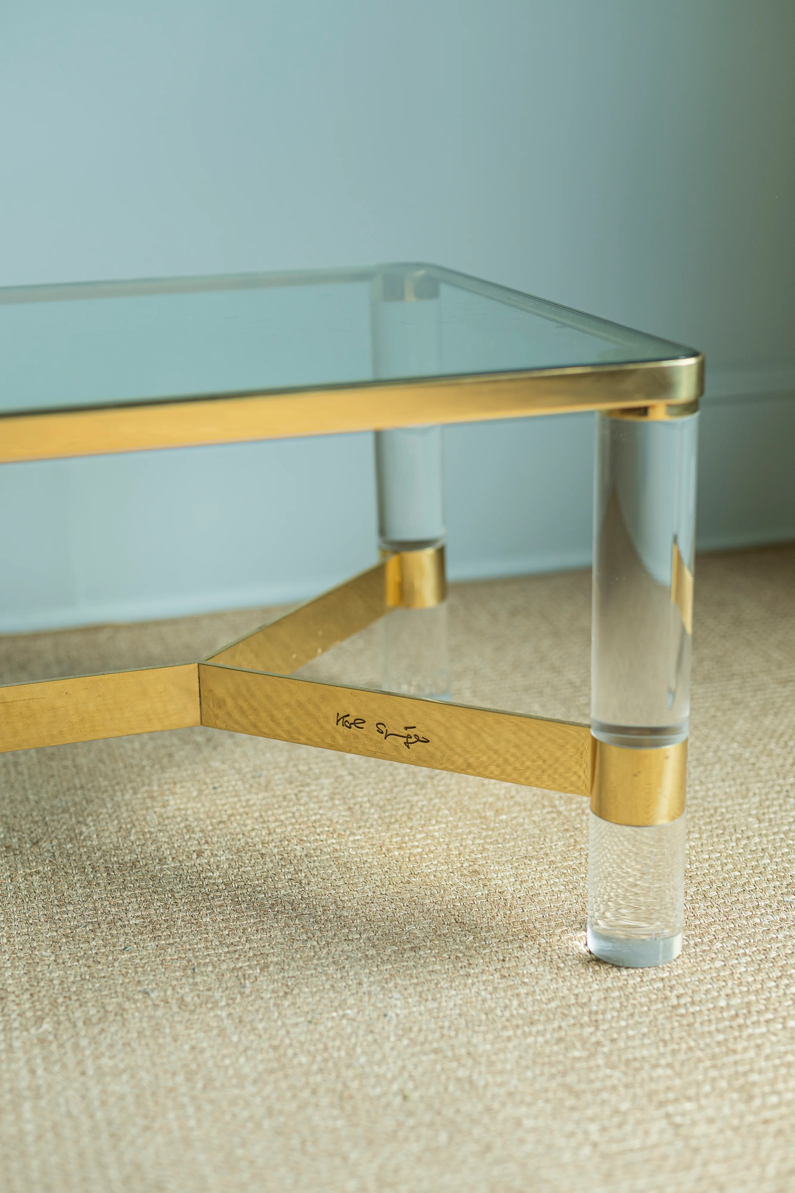 Karl Springer Coffee Table